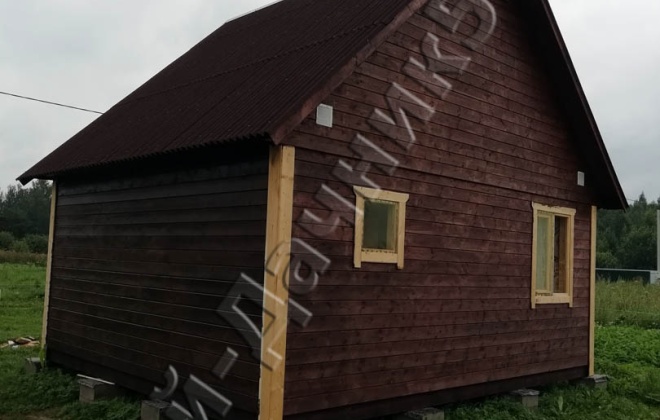 3 Каркасно-щитовой дом 6×5 м, 30 м², Тверская область, Калининский район, деревня Шалайково (1)